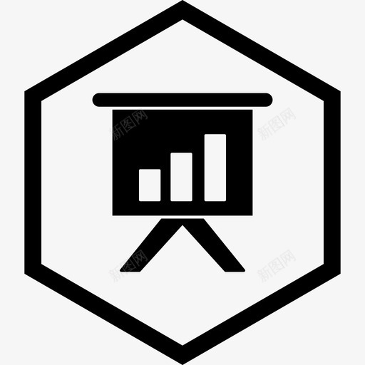 业务演示图表办公室图标svg_新图网 https://ixintu.com 业务演示 办公室 图表 银行