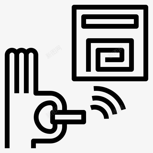 射频识别频率无线电图标svg_新图网 https://ixintu.com 信号 射频 无现金 无线 无线电 概述 社会 识别 频率