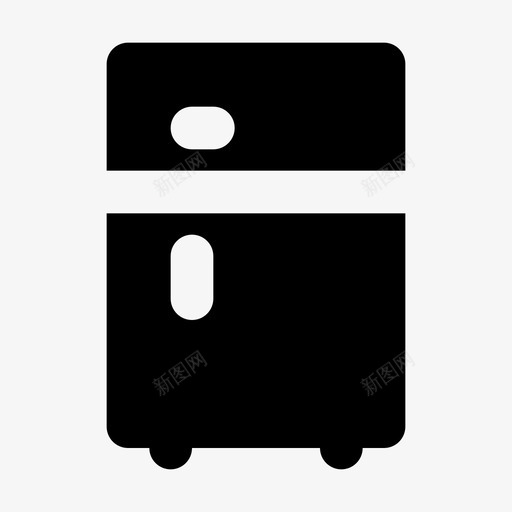 家用电器冰箱电冰箱图标svg_新图网 https://ixintu.com 冰箱 家用电器 电冰箱