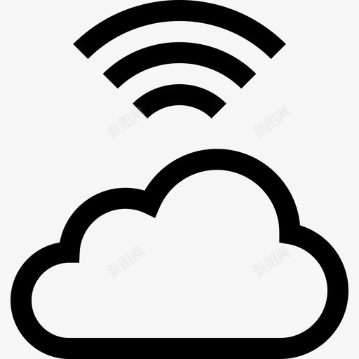 云通信193线性图标svg_新图网 https://ixintu.com 线性 通信