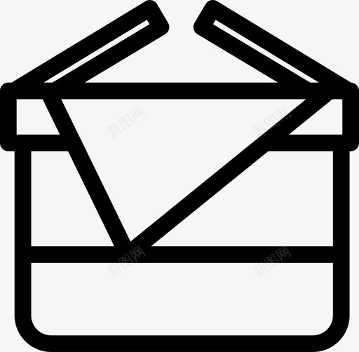 篮子袋子手推车图标svg_新图网 https://ixintu.com 假日 夏天 手推车 电子商务 篮子 袋子