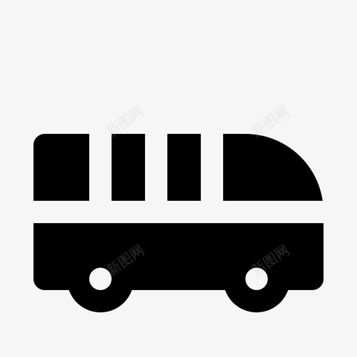 校车交通工具车辆图标svg_新图网 https://ixintu.com 交通工具 学校教育002固 校车 车辆