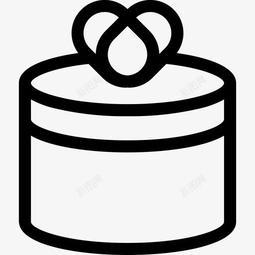 礼物生日礼物圣诞礼物图标svg_新图网 https://ixintu.com 圣诞 生日 礼物 礼盒