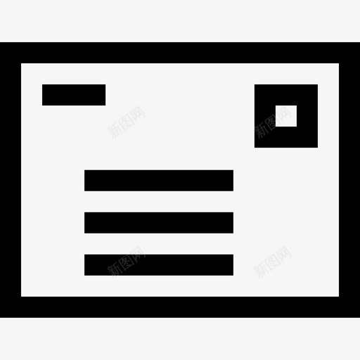 信件通信193直系图标svg_新图网 https://ixintu.com 信件 直系 通信