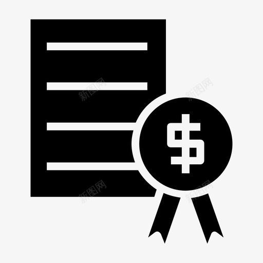 认证奖励奖章图标svg_新图网 https://ixintu.com 丝带 商业 奖励 奖品 奖章 融和 认证 金融和 铭文 银行