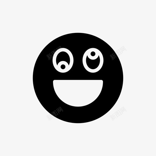 头晕表情符号脸图标svg_新图网 https://ixintu.com 头晕 笑脸 脸 表情实心 表情符号