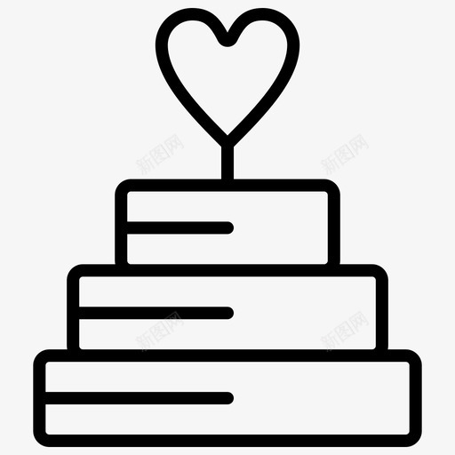 蛋糕生日吃图标svg_新图网 https://ixintu.com 婚礼 常规 爱情 生日 系列 蛋糕