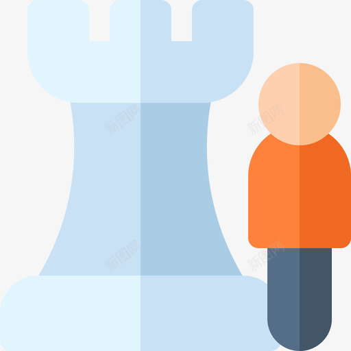 战略人力资源78扁平图标svg_新图网 https://ixintu.com 人力资源 战略 扁平