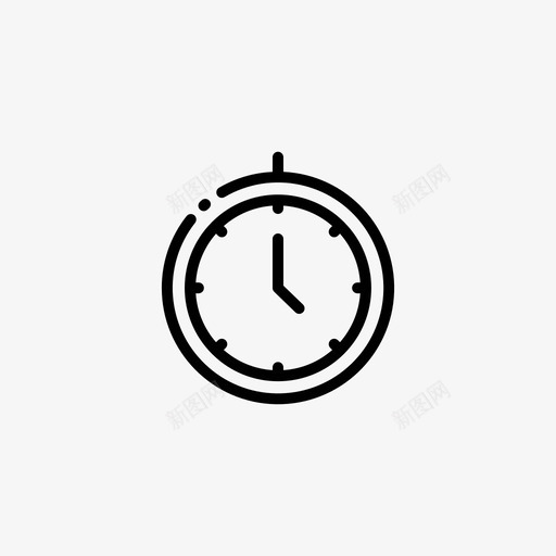 钟11号卧室直线型图标svg_新图网 https://ixintu.com 11号 卧室 直线 线型