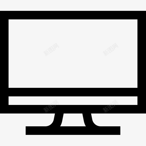 监视器计算机功能6线性图标svg_新图网 https://ixintu.com 监视器 线性 计算机功能6