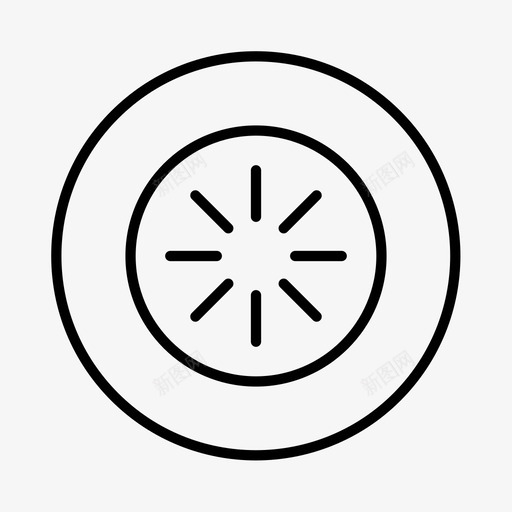 横截面水果食品烹饪图标svg_新图网 https://ixintu.com 横截面水果 烹饪 蔬菜 配料 食品