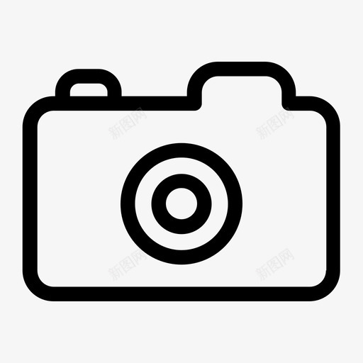 摄像机照片摄像机闭路电视线图标svg_新图网 https://ixintu.com 摄像机 照片 电视 视线 闭路