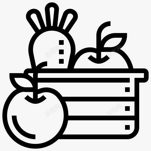Harvest智能农场24线性图标svg_新图网 https://ixintu.com Harvest 农场 智能 线性