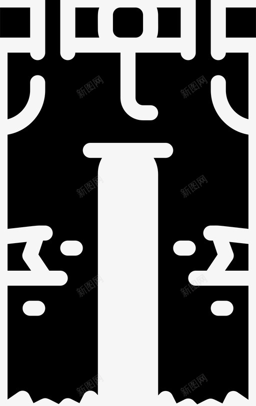 牛仔裤时装和服装2填充图标svg_新图网 https://ixintu.com 填充 时装和服装2 牛仔裤