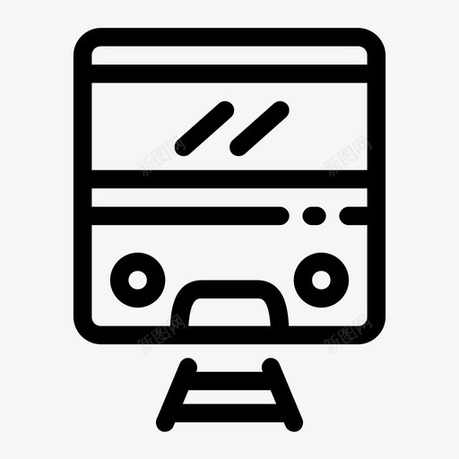 地铁铁路火车图标svg_新图网 https://ixintu.com 交通 介质 地铁 有轨 火车 电车 铁路 随机
