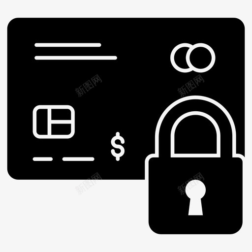 信用卡授权卡授权信用保护图标svg_新图网 https://ixintu.com 代码 保护 信用 信用卡 商业 字形 安全 授权 支付 数据 金融