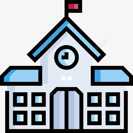 学校杂项59线性颜色图标svg_新图网 https://ixintu.com 学校 杂项 线性 颜色