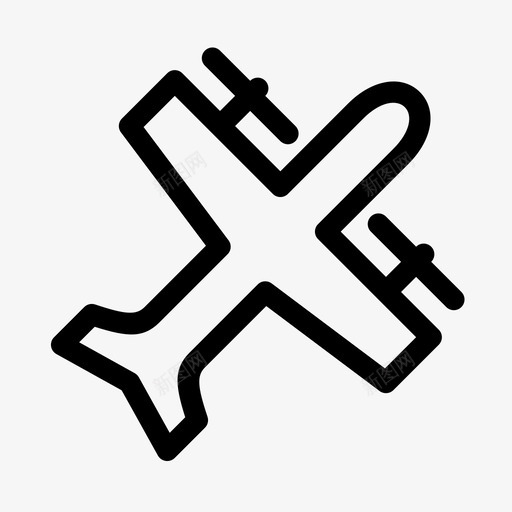 商用涡轮螺旋桨飞机航空公司atr图标svg_新图网 https://ixintu.com atr 商用 涡轮 航空公司 螺旋桨 运输 飞机 飞行