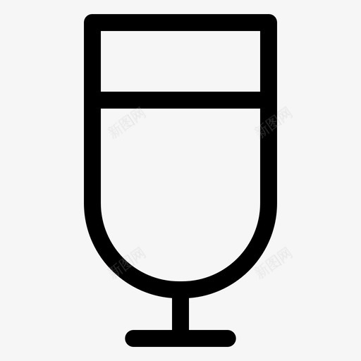 果汁杯图标svg_新图网 https://ixintu.com 果汁