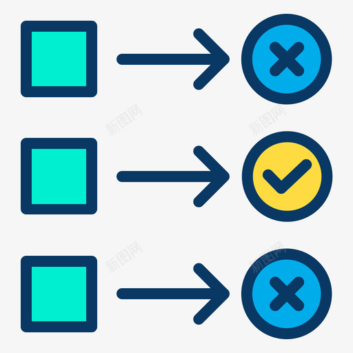 目标策略29线条颜色图标svg_新图网 https://ixintu.com 目标 策略 线条 颜色