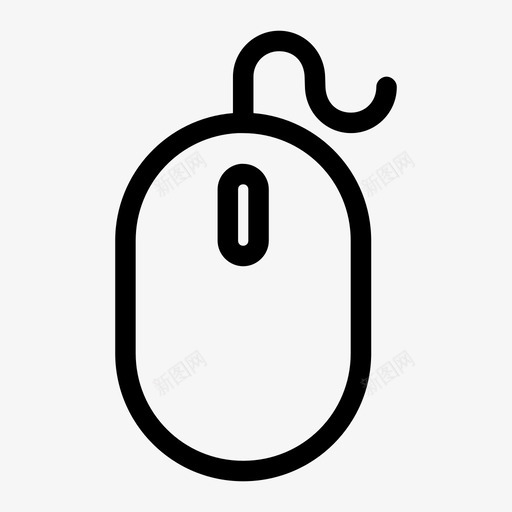 鼠标单击计算机图标svg_新图网 https://ixintu.com 光标 单击 用户界面 计算机 设备 鼠标