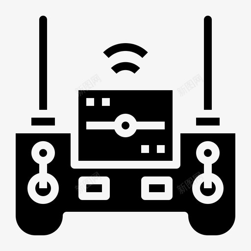 控制器遥控器视频游戏图标svg_新图网 https://ixintu.com 元件 控制器 无人机 游戏 视频 遥控器