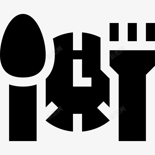 吃健康48饱图标svg_新图网 https://ixintu.com 健康