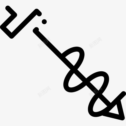 冬季钓鱼52直线型图标svg_新图网 https://ixintu.com 冬季 直线 线型 钓鱼