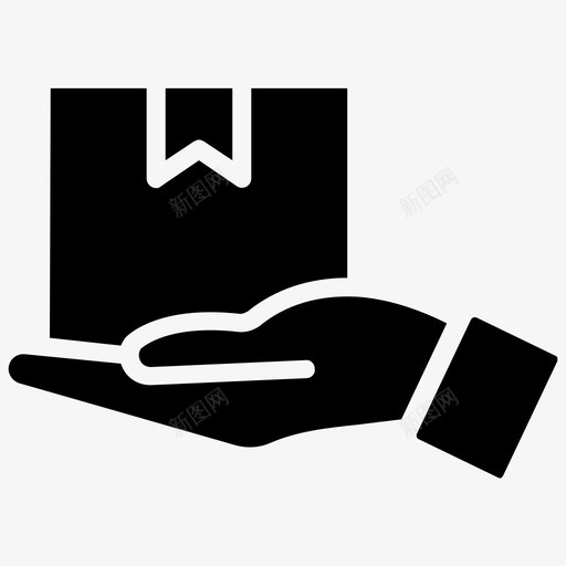 包装纸板箱交货箱图标svg_新图网 https://ixintu.com 交货 包装 包裹 图标 字形 履行 纸板 装运 货箱