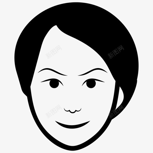 女士男性女性和儿童化身图标svg_新图网 https://ixintu.com 儿童 化身 女士 女性 男性