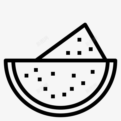 夏天水果甜食图标svg_新图网 https://ixintu.com 夏天 旅行 水果 甜食 西瓜