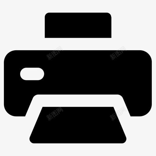 打印机办公设备打印机设备图标svg_新图网 https://ixintu.com 办公设备 打印机 设备