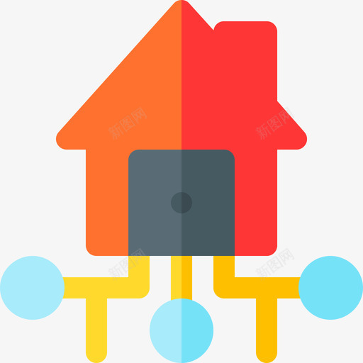 智能住宅人工智能62公寓图标svg_新图网 https://ixintu.com 人工智能 住宅 公寓 智能