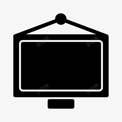 白板教育学习图标svg_新图网 https://ixintu.com 学习 教育 白板