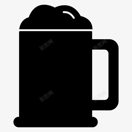 啤酒饮料玻璃杯图标svg_新图网 https://ixintu.com 啤酒 图标 果汁 灯节 玻璃杯 葡萄酒 饮料