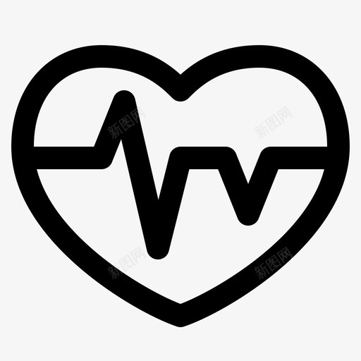 健康护理健身图标svg_新图网 https://ixintu.com 健康 健身 心脏 护理 治疗 游戏 运动