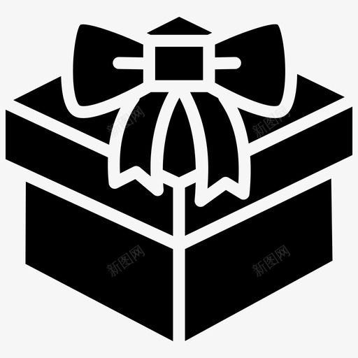 礼品盒庆祝折扣图标svg_新图网 https://ixintu.com 优惠 庆祝 开放式礼品 折扣 礼品盒 礼物