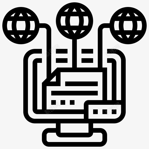 归属信息媒体图标svg_新图网 https://ixintu.com 信息 媒体 归属 新闻 新闻来源1 来源