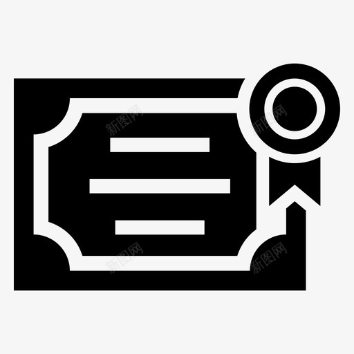 学位证书文凭图标svg_新图网 https://ixintu.com 学位 学历 执照 文凭 证书