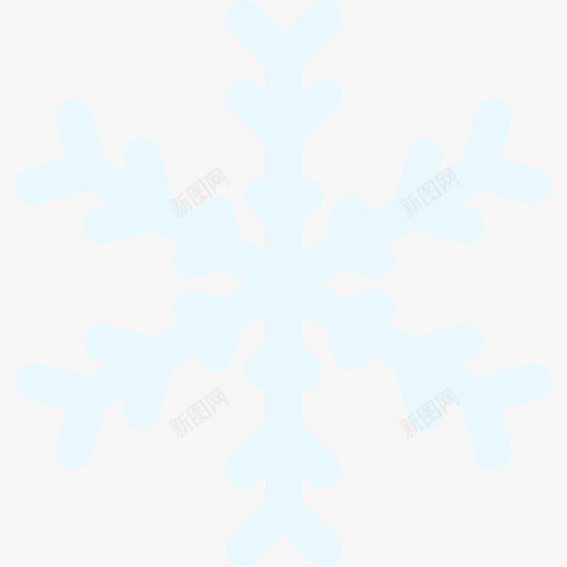雪花圣诞285平坦图标svg_新图网 https://ixintu.com 圣诞285 平坦 雪花
