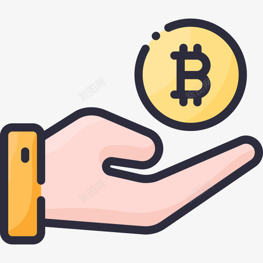 加密货币加密货币80线性颜色图标svg_新图网 https://ixintu.com 加密 线性 货币 颜色