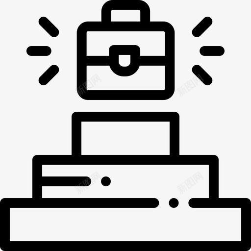 顶升职14直系图标svg_新图网 https://ixintu.com 升职 直系