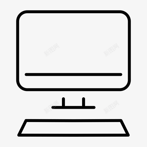 led电脑电子显示器图标svg_新图网 https://ixintu.com led 屏幕 工作站 显示器 流行 电子 电脑