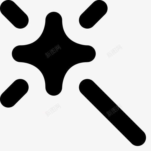 魔杖自动自动调整图标svg_新图网 https://ixintu.com 友好的系统图标 增强 屏幕 自动 自动调整 魔术 魔杖