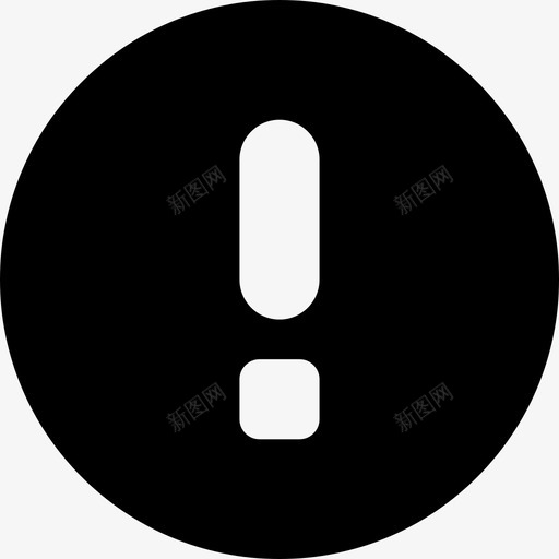 错误警报问题图标svg_新图网 https://ixintu.com 友好 图标 好的 状态 系统 警告 警报 错误 问题