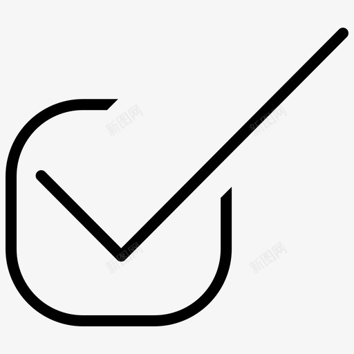 选中标记按钮选项图标svg_新图网 https://ixintu.com 基本 按钮 标记 正确 用户界面 选中 选项
