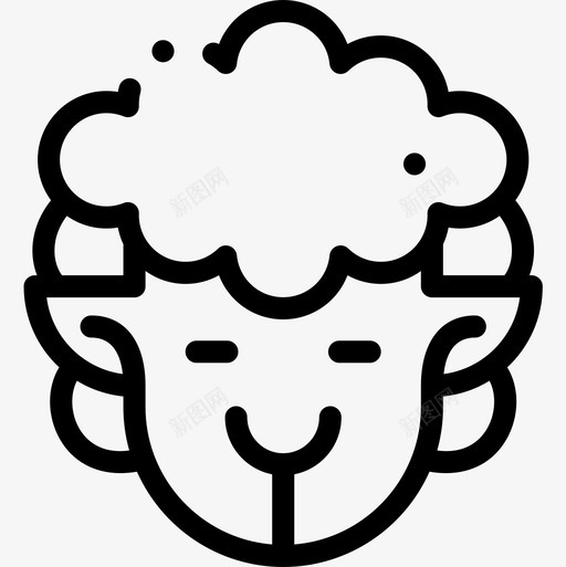 绵羊摩洛哥7直系图标svg_新图网 https://ixintu.com 摩洛哥 直系 绵羊