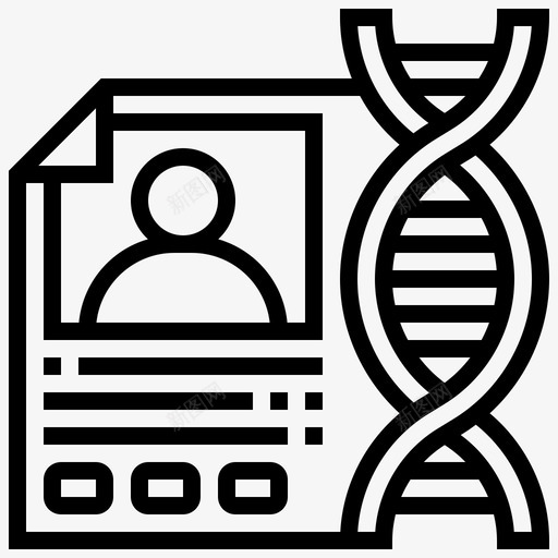 遗传学医学207直系图标svg_新图网 https://ixintu.com 医学 直系 遗传学