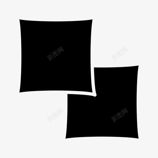 枕头装饰品床图标svg_新图网 https://ixintu.com 卧室 床 木制室内雕刻 枕头 睡眠 装饰品
