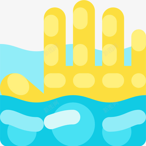 溺水网络安全45单位图标svg_新图网 https://ixintu.com 单位 溺水 网络安全